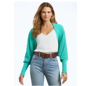 525 America- cyan bolero